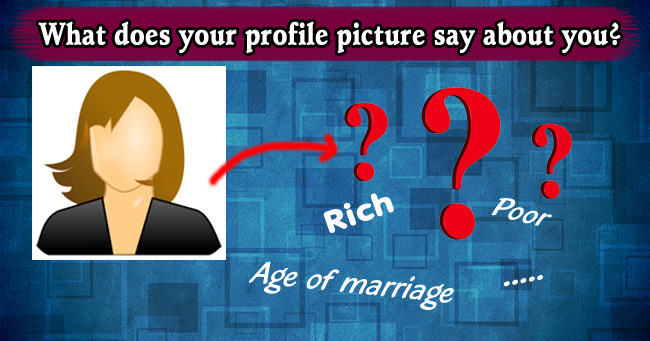 What does your profile picture say about you?